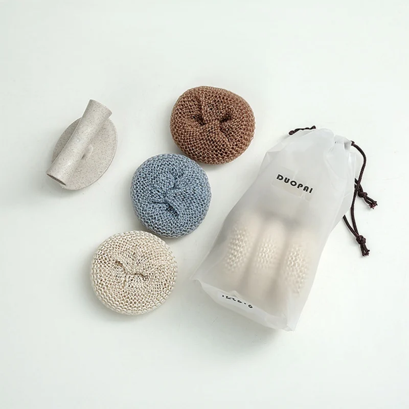 Щетка для мытья кухни nanometer с 3 сменными шариками бытовые щетки посуды ручкой | Дом