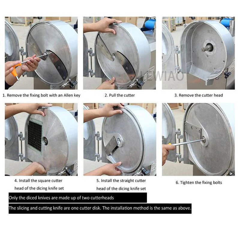 Новый Нержавеющая сталь Овощной металлорежущий станок коммерческий слайсер для