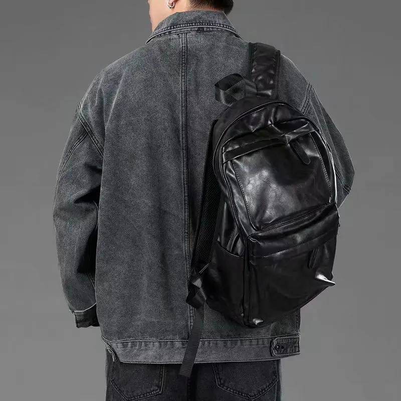 Джинсовая куртка мужская в стиле хип-хоп уличная одежда из денима повседневный