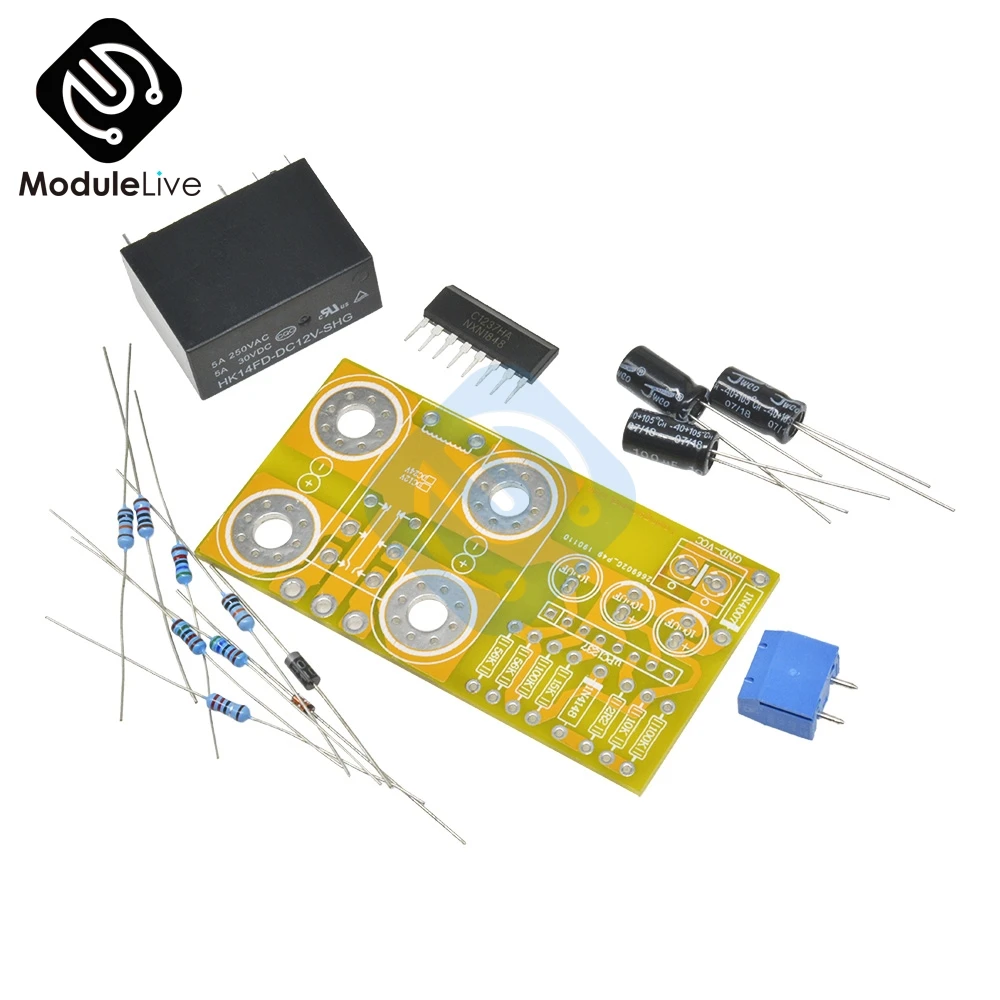 Двухканальный 2-канальный комплект защитной платы для динамика UPC1237 с задержкой