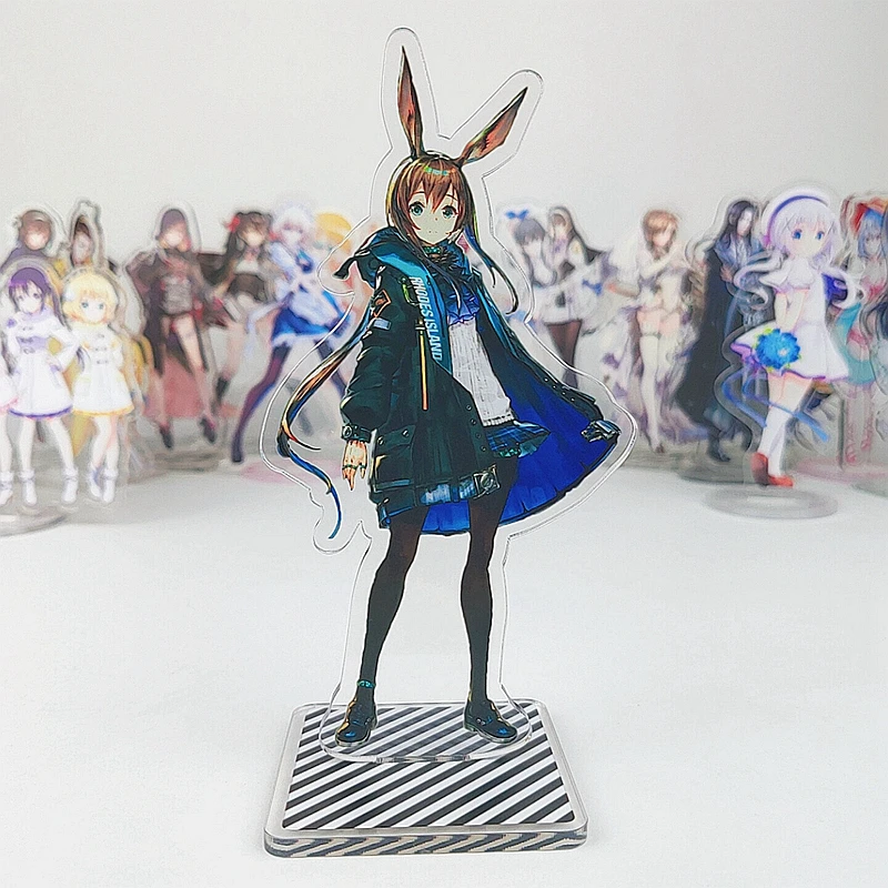 Аниме Arknights a Miya Eyjafjallajokull Angelina Косплей стенд фигурка модель акриловый стол Декор