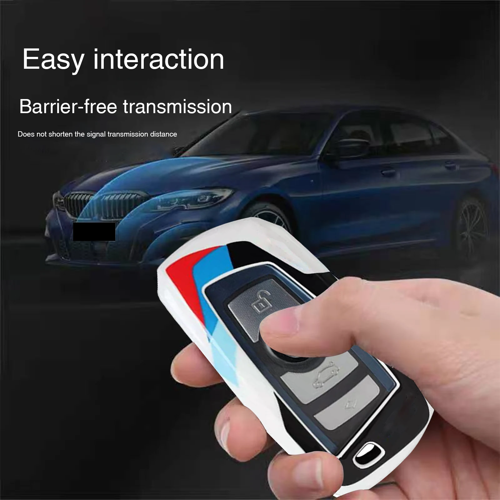 

New Smart magnetic type Key Fob Case Cover shell For BMW F10 F12 F20 F25 F26 F20 F32 F01 F02 M2 M3 M4 M5 M6 3 5 7 X3 X4 series
