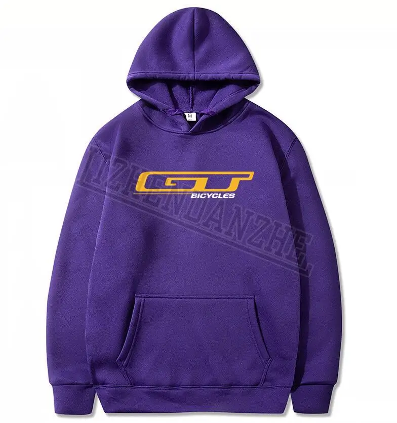 Мужская толстовка с логотипом GT bickeed оранжевая Повседневная Толстовка капюшоном