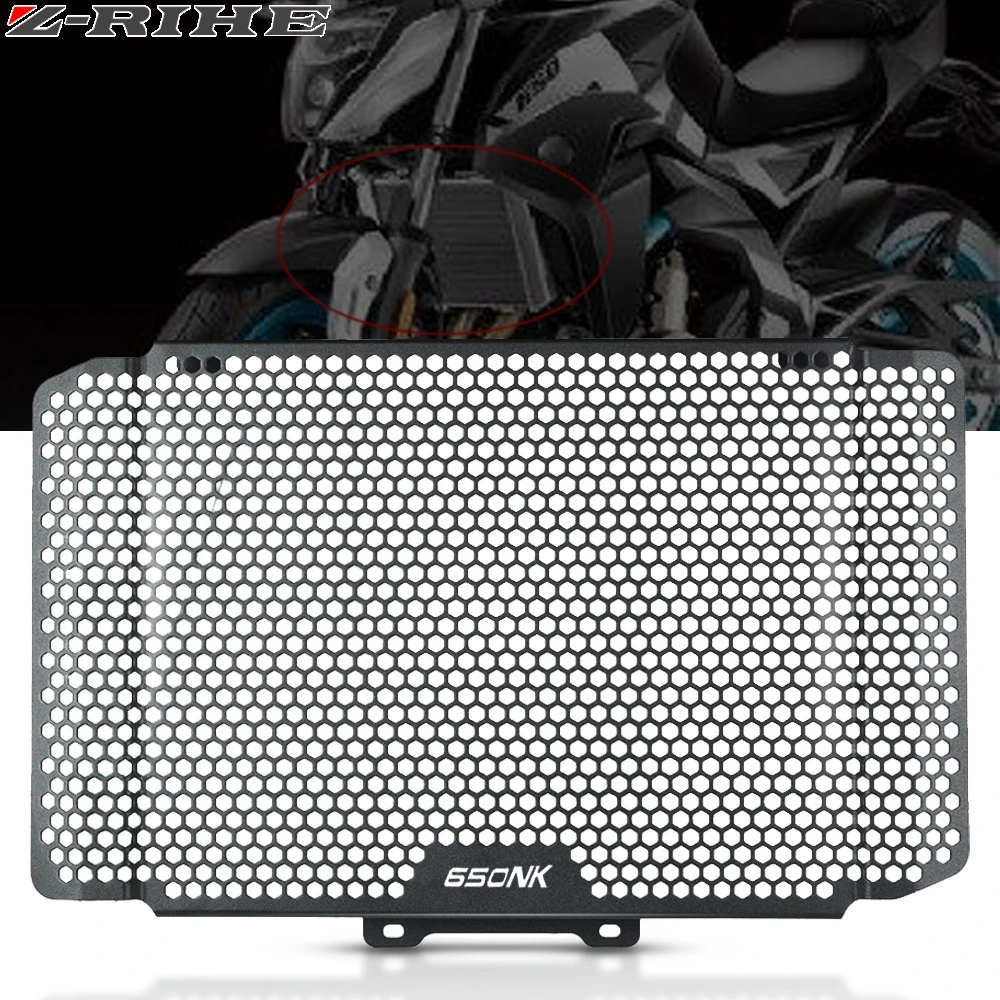 

Motorcycle Accessories For CF Moto 650NK WK 650i 2013-2017 2016 Aluminum Radiator Grille Guard Protector Grill Cover Protection