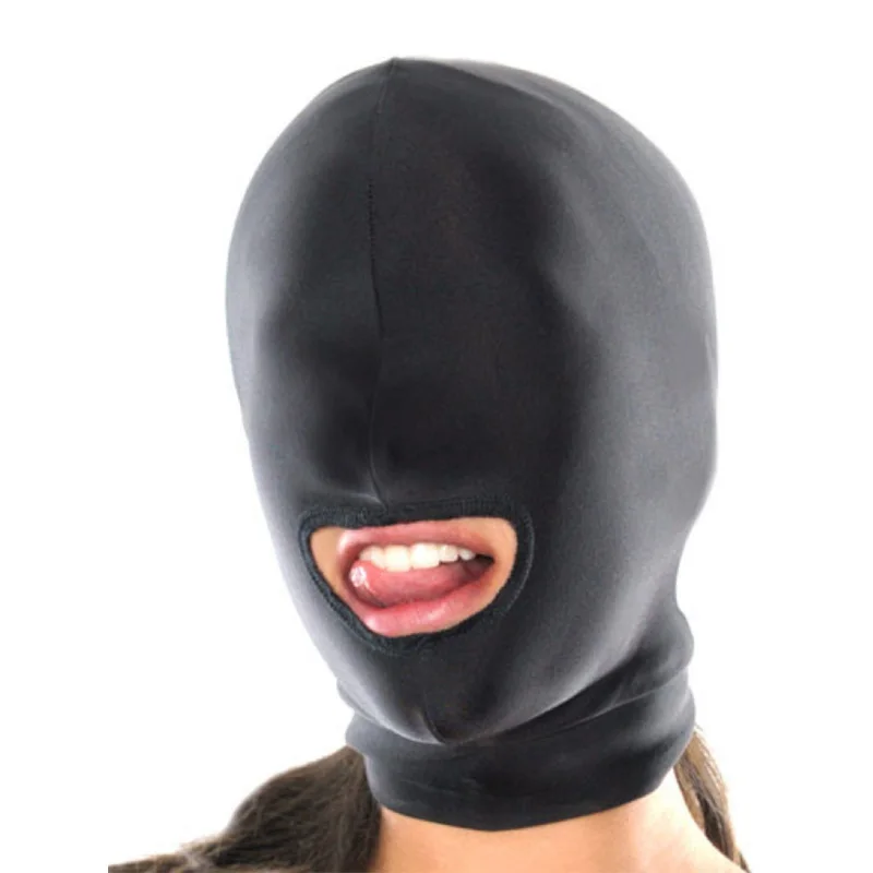 4 стиля маска для глаз головной убор косплея раб БДСМ бондаж открытый рот ролевых