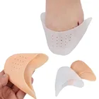 2 шт защита для пальца ноги анти-Подушечка Для Снятия Боли в передней части полметра обувь колодки силиконовый гель с острым носком Кепки крышка встадыши для обуви, забота о ногах, слишком