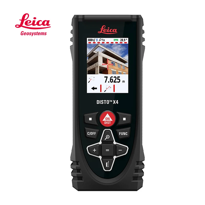 Leica лазерный дальномер ручной Высокоточный x4 Цифровой телескоп 150 м наружный