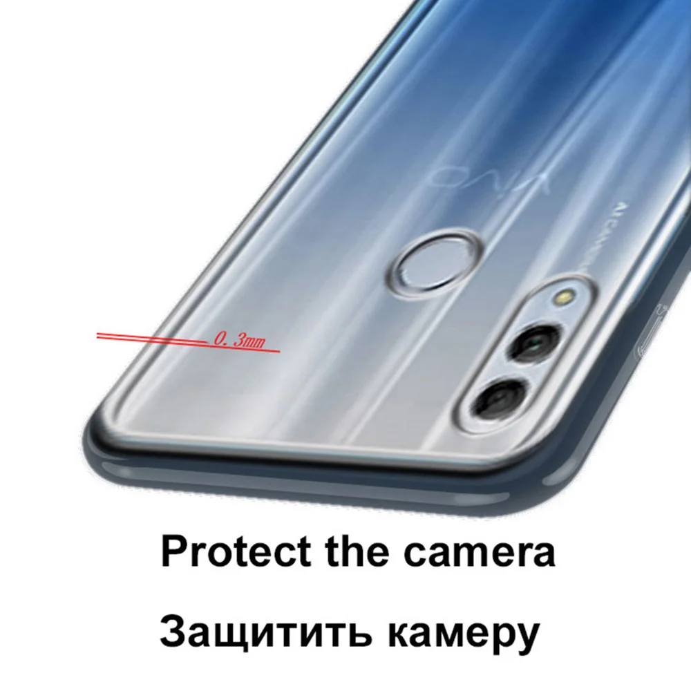 Силиконовый мягкий прозрачный чехол для Huawei P20 P30 P40 Lite Mate 20 30 Pro Honor 10i 20i 10 i 20S Чехол