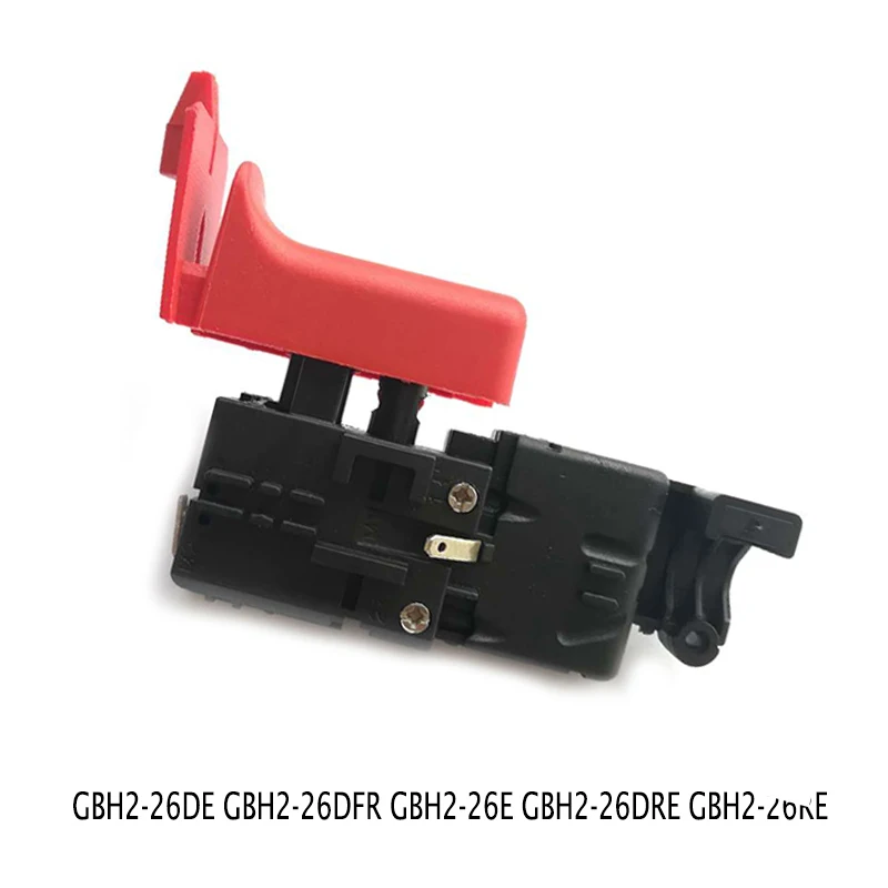 

Trigger Switch Electric Hammer Drill Switch For Bosch GBH2-26DE GBH2-26DFR GBH 2-26E GBH2-26DRE GBH2-26 RE Speed Controller Accs