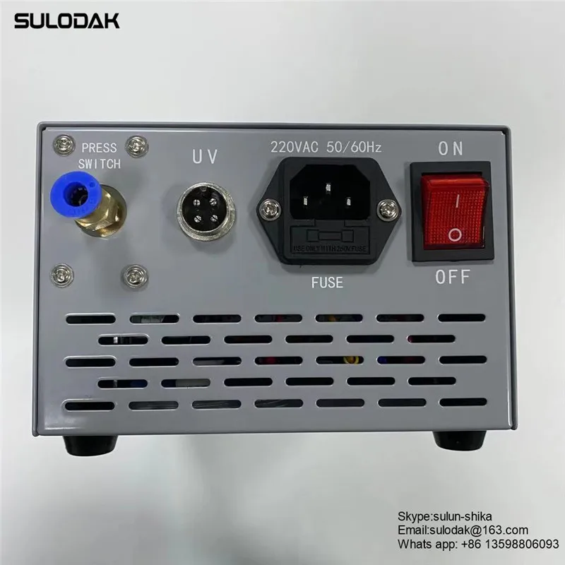 Полный комплект вентилятор охлаждения УФ светодиодный Лампа для отверждения с