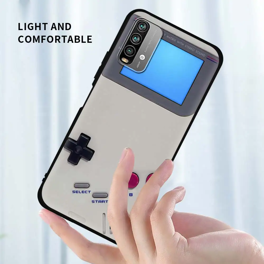 

Camera Cassette Music Case For Xiaomi Redmi Note 9S 9 8T 8 7 7A 9A 8A 9C 6 6A K30 Pro Fundas Sac Black Silicone Phone Cover