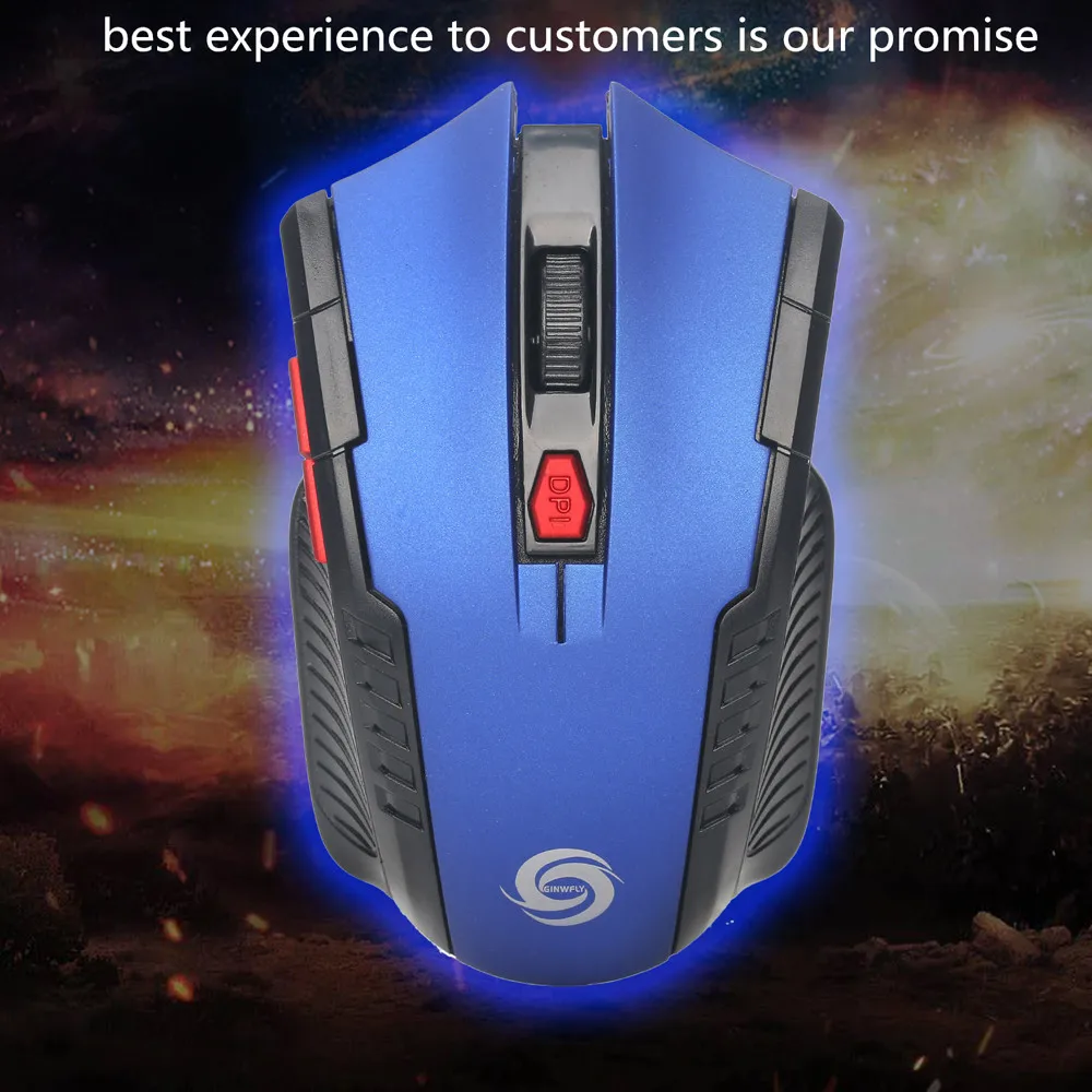 

2.4Ghz Mini Wireless Optical Gaming Mouse Mice& USB Receiver Portable Ergonomic Computer Silent PC Gamer Desktop Laptop
