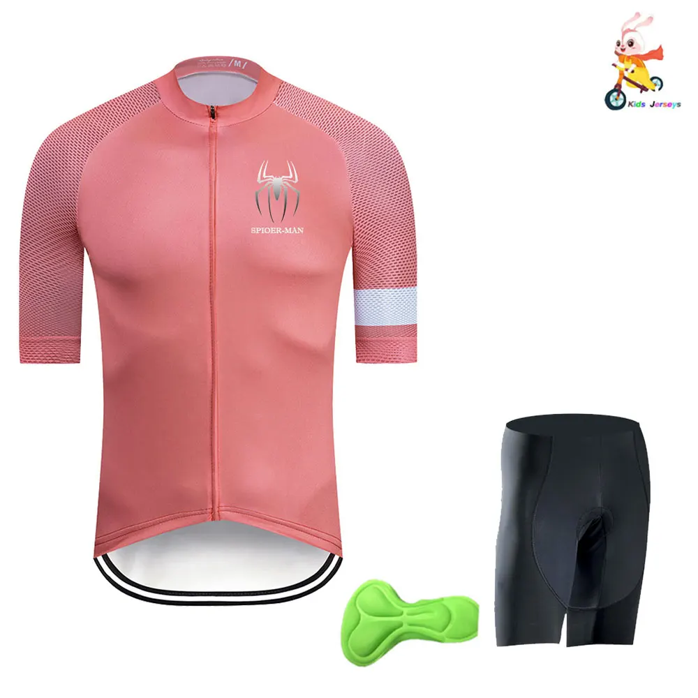 Новинка 2021 Детский комплект из Джерси для велоспорта летняя велосипедная Одежда