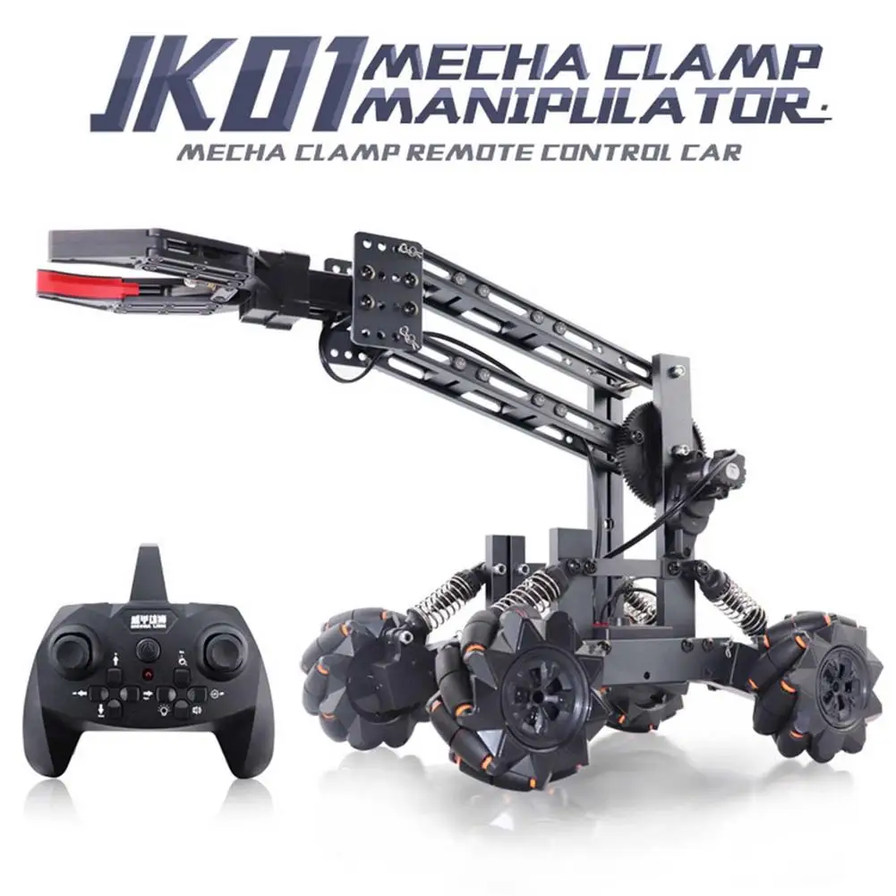 JK01 самодельный 14CH 2 4 GHz Радиоуправляемый захват автомобиль Mecha зажим манипулятор