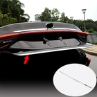 Автомобильные аксессуары из нержавеющей стали для Toyota Avalon 2019 2020 наклейка на дверь задняя дверь крышка багажника отделка автомобильный внешний Стайлинг 2 шт.