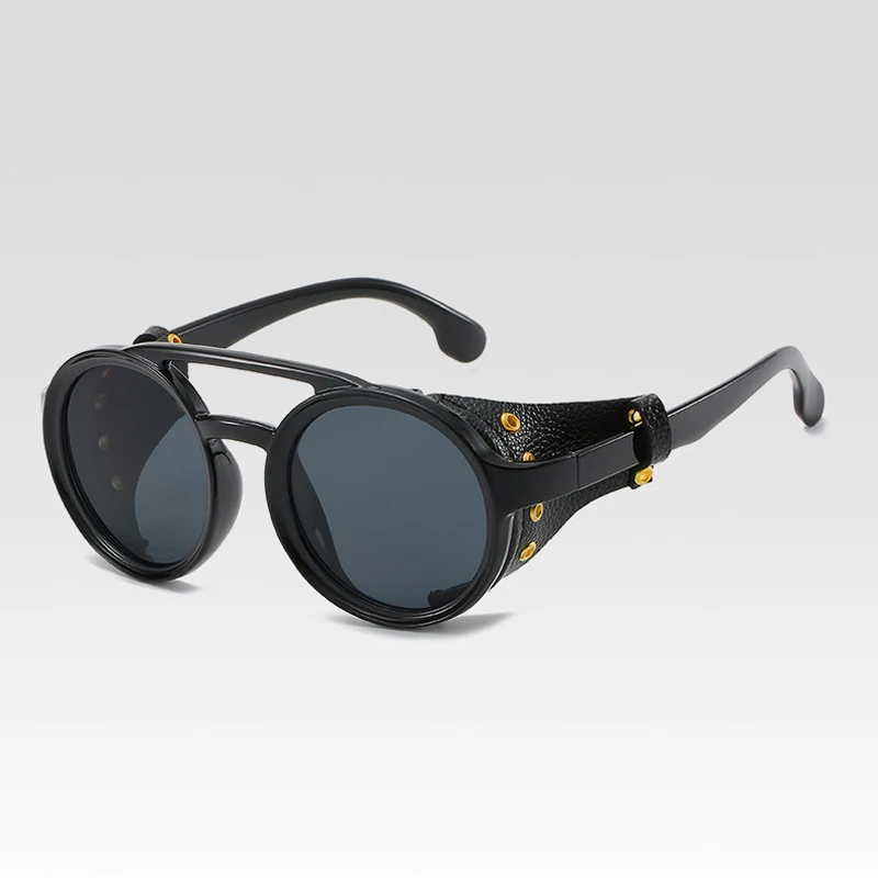 

Солнцезащитные очки унисекс, круглые, с защитой UV400