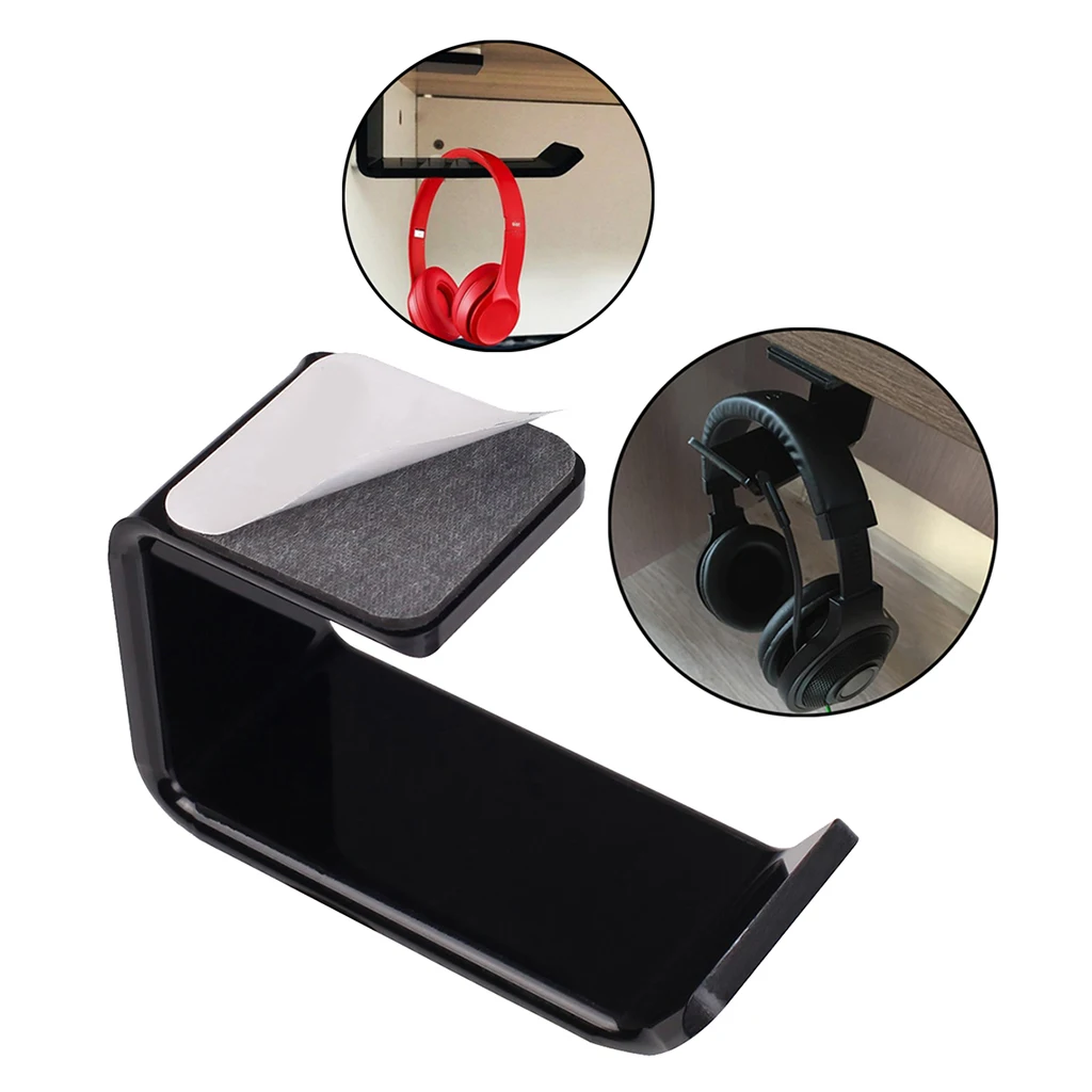 

Headphone Stand Holder Headphone Hooks Under-Desk Headphone Stand Hanger Mount