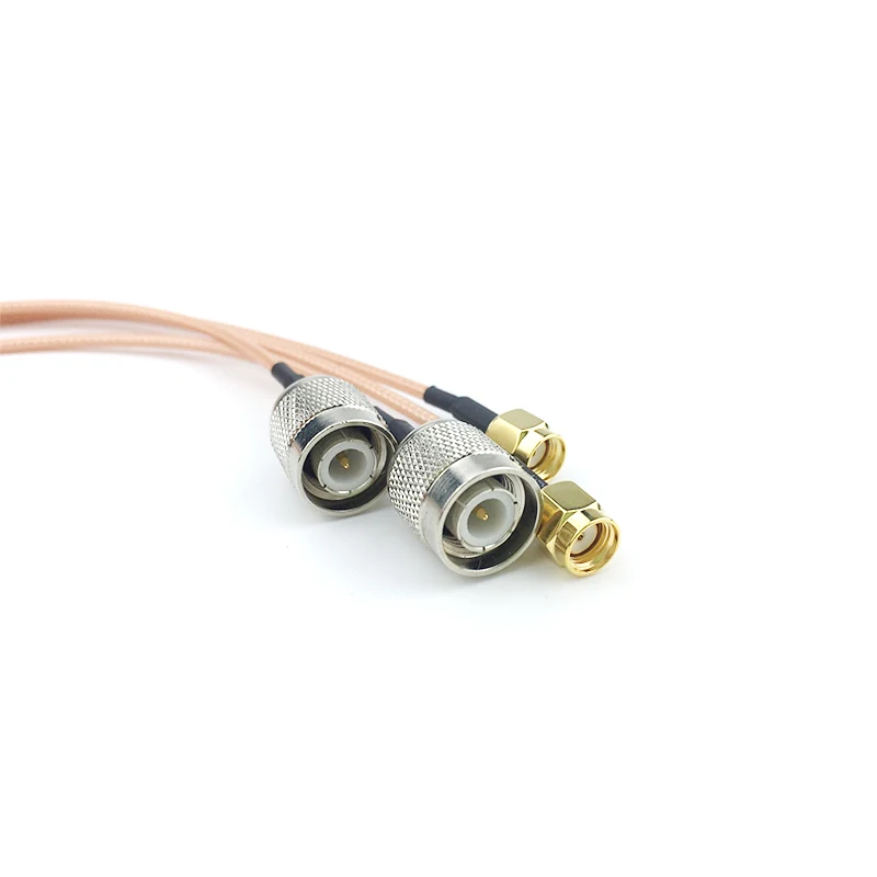 Antenna Connector Extensible Cable TNC Male to RP SMA Female RG316 Feeder Extension Wire Extended | Мобильные телефоны и