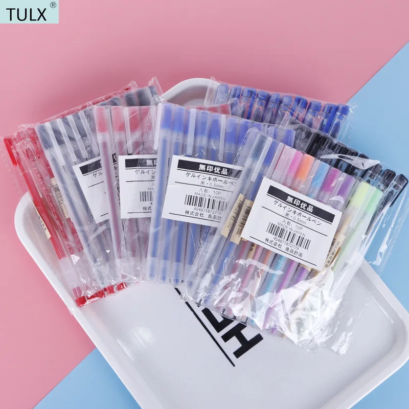 

Tulx10шт kawaii школьные принадлежности милые Канцтовары канцелярские ручки