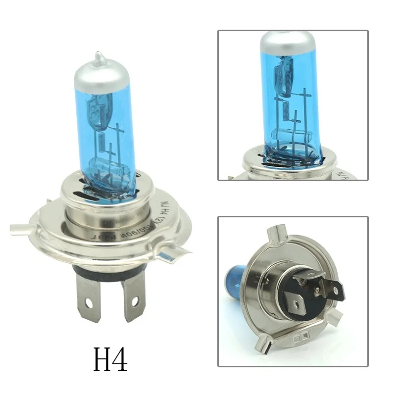 

2pcs H1 H3 H4 H7 H11 HB3 9005 100W 6000K Super Bright White car light halogen lamp bulb Car Styling Headlight Fog Lights