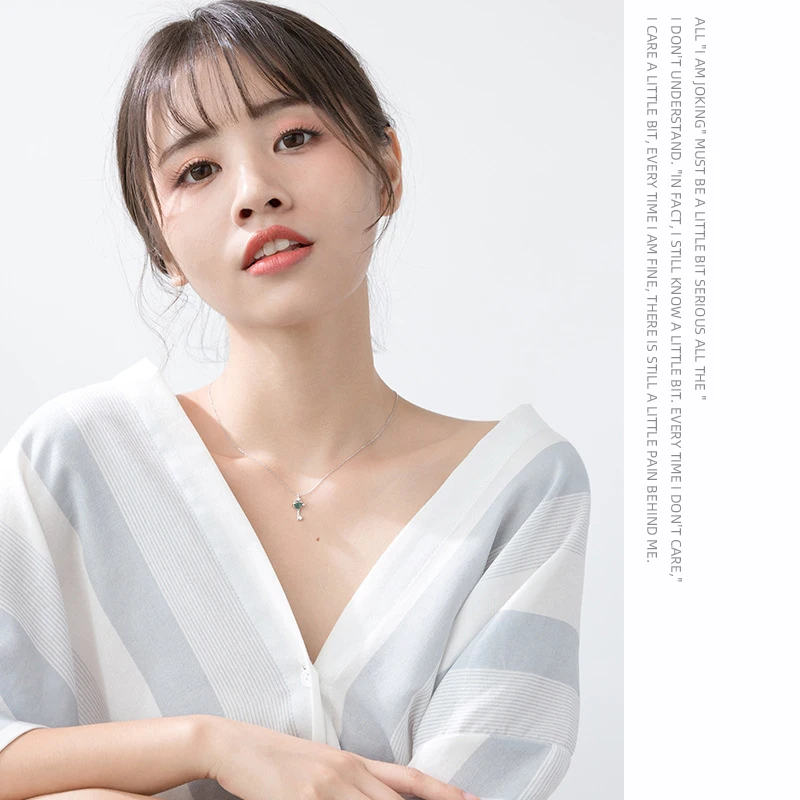 Modian модные с рисунком кота опал кристалл ключи ожерелья подвески для женщин