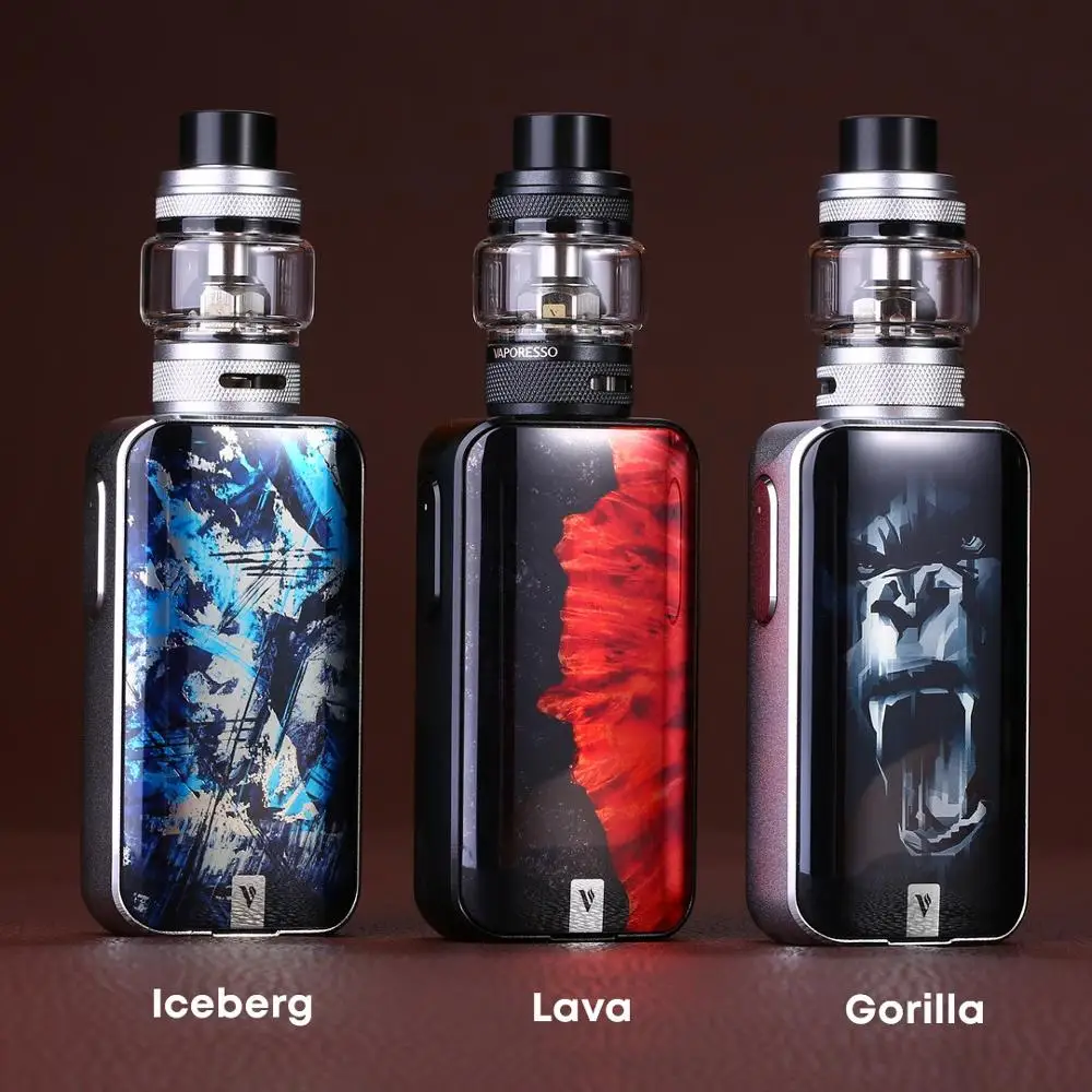Оригинальный Vaporesso Luxe II комплект с 220W 2 MOD и 8 мл NRG-S бак интеллигентая (ый) Axon чип