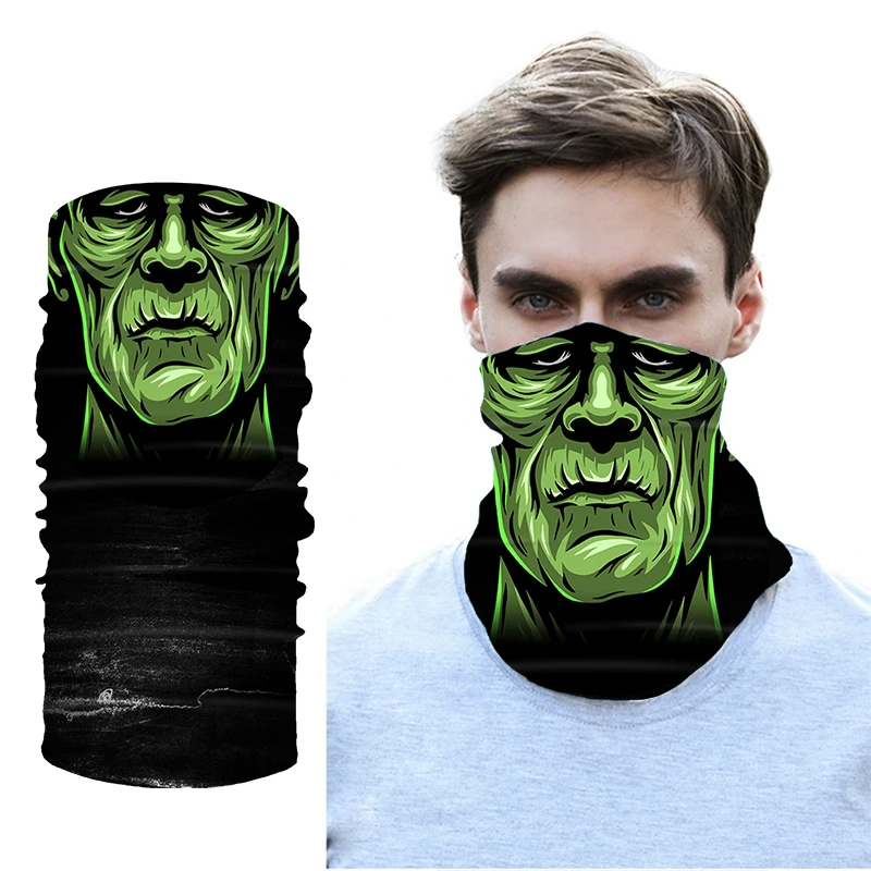 Шарф-Бандана мужской многофункциональный для Хэллоуина | Спорт и развлечения