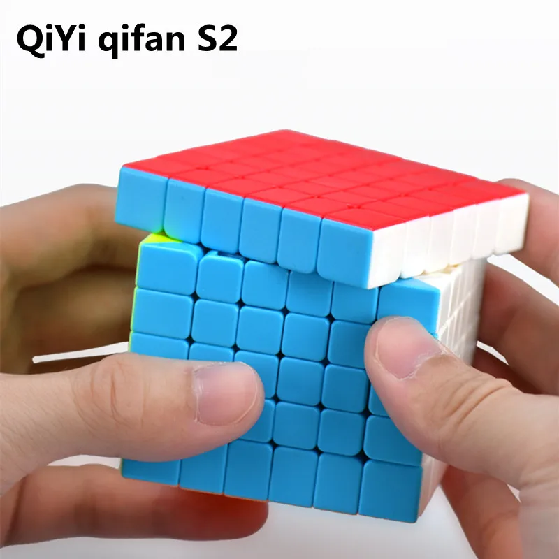 Новые кубики QiYi Qifan 6x6x6 Магическая скорость 6x6 пазлы без наклеек профессиональные