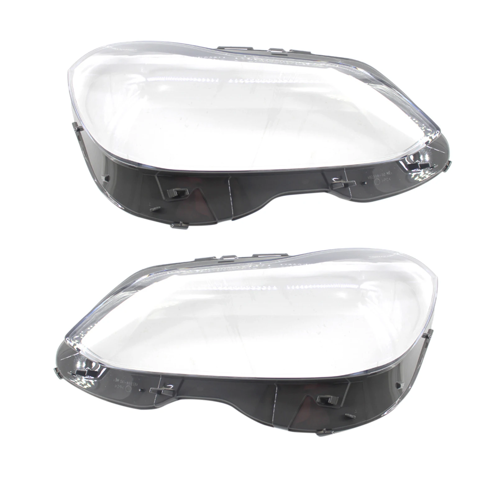 

1 Pair Car Headlight Lens Cover for Mercedes- E-class W212 2014 2015 E350 E400 Left and Right Side