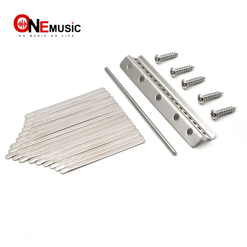 

Kalimba 17 Key DIY Thumb Piano keys Lettering Replacement Parts (17 keys)