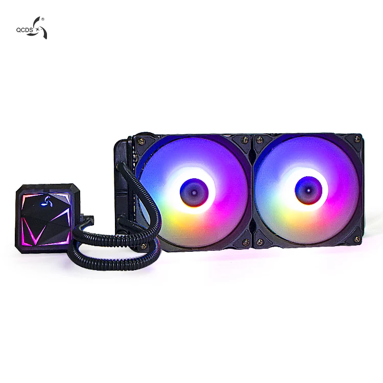 

ODM Factory Customizable PC Case Cooling LED lights Fan home office compute Air Cooling rgb fan CPU Cooler water cooling