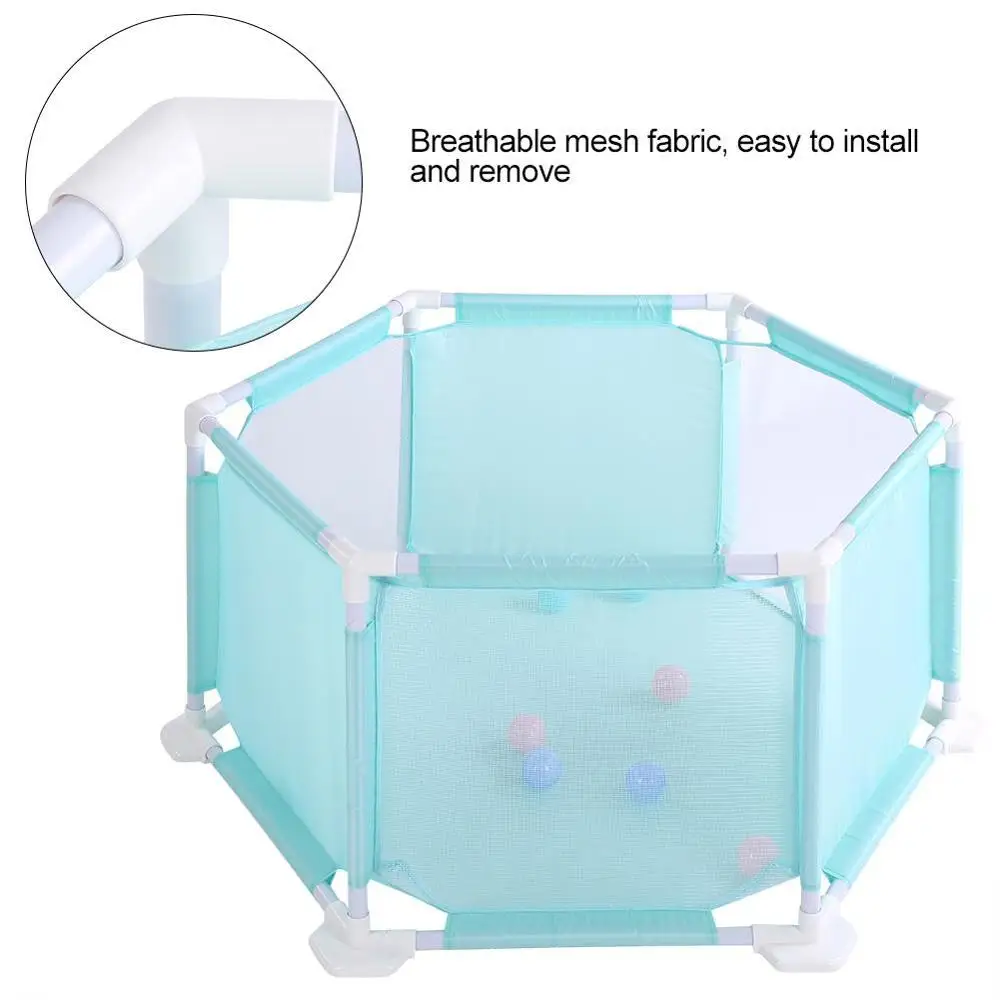 Baby Playpen Fence Folding Safety Barrier For 0-6 Years Old Children Toddler Game Fence Baby Activity Playpen For Infant Safety