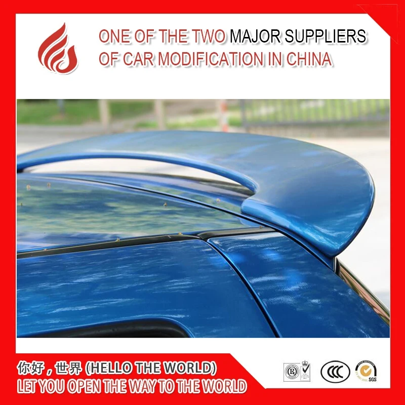 Горячая Распродажа ABS черный белый красный цвет или праймер задний спойлер для