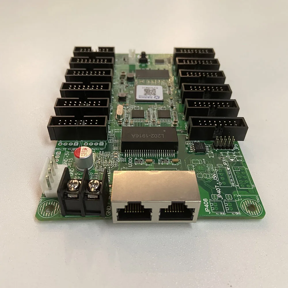 LINSN RV908 RV908M32 полноцветный светодиодный дисплей, контрольная карта, светодиодный Контролер для видеостены, работает с Linsn TS802D отправителем