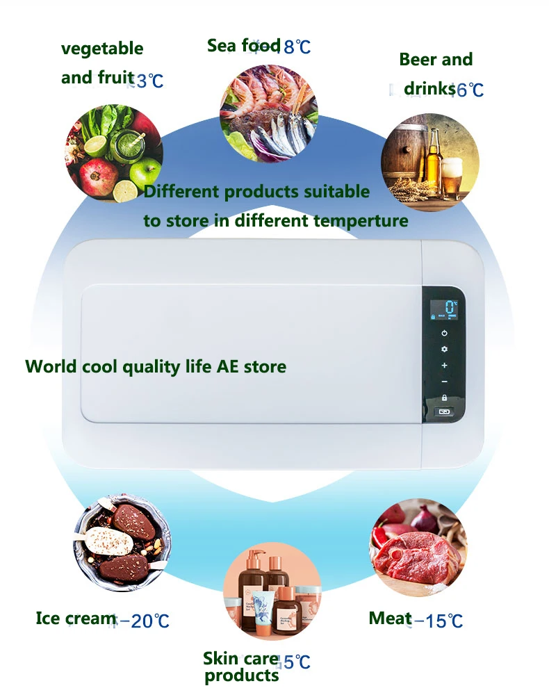 25 литров DC12V24V Портативный Кемпинг Пикник Открытый RV Авто холодильник мини