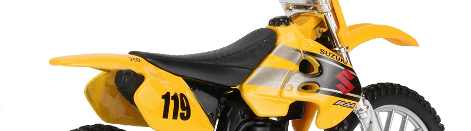 Maisto 1:18 Масштаб Модель мотоцикла Игрушка сплав RM-250 Горный мотоцикл коллекционные игрушки для детей подарок для мальчика