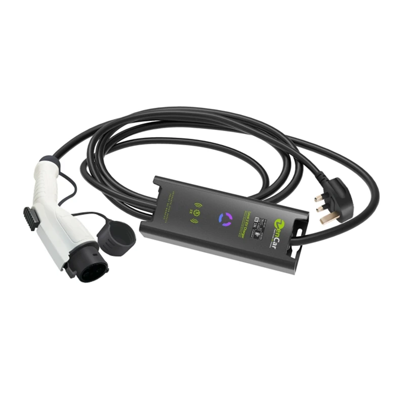 

TUV approved EV charger J1772 Type 1 EVSE EV charger BS plug fast charging DC leakage protection