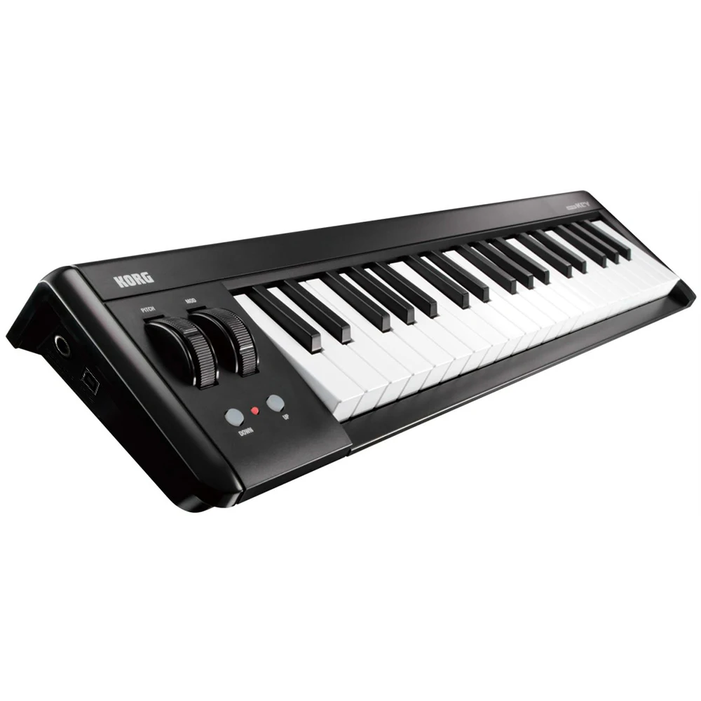 Компактный USB MIDI-контроллер с клавиатурой KORG microKEY2-37 37 клавиш совместим iPhone iPad Mac