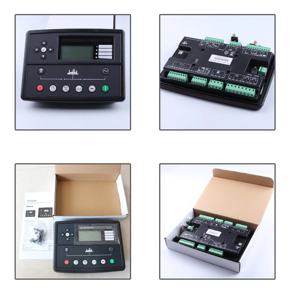 Free Shipping DSE7320 Generator Spare Parts ATS controller DSE 7320 Automatic Remote LCD Display Auto Generation Controller |
