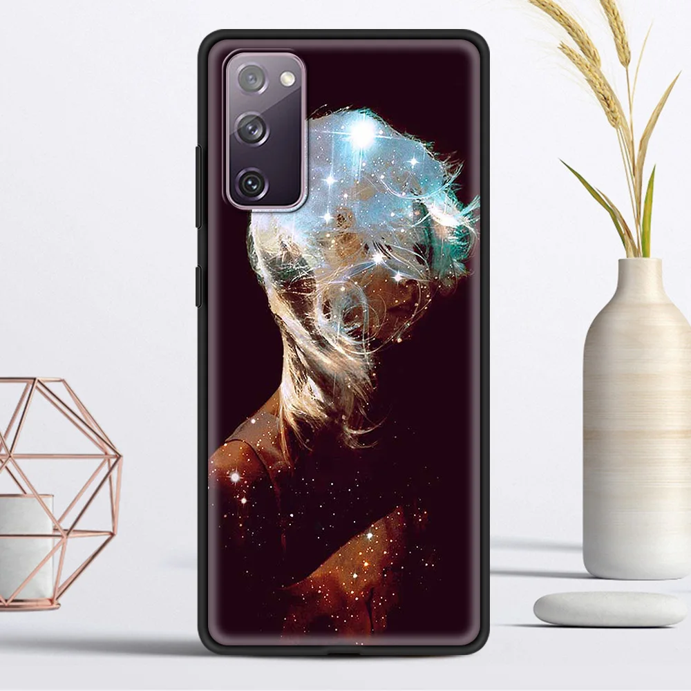 

Cute Starlight Girl Soft TPU Case for Samsung Galaxy S21 S20 Ultra S20 FE S10 Lite S10E S9 S8 Plus 5G Luxury Phone Coque