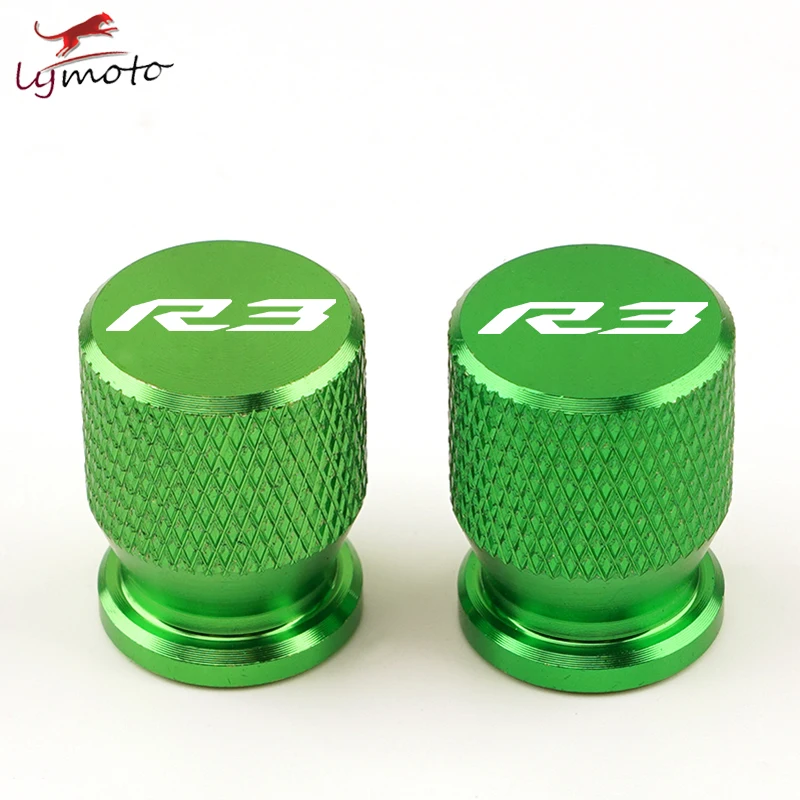 

For Yamaha R1 R3 R6 XJ6 XMAN NMAX MT07 MT09 Vstar FZ1 FZ6 Motorcycle CNC Accessories Wheel Tire Valve Stem Caps Airtight Covers