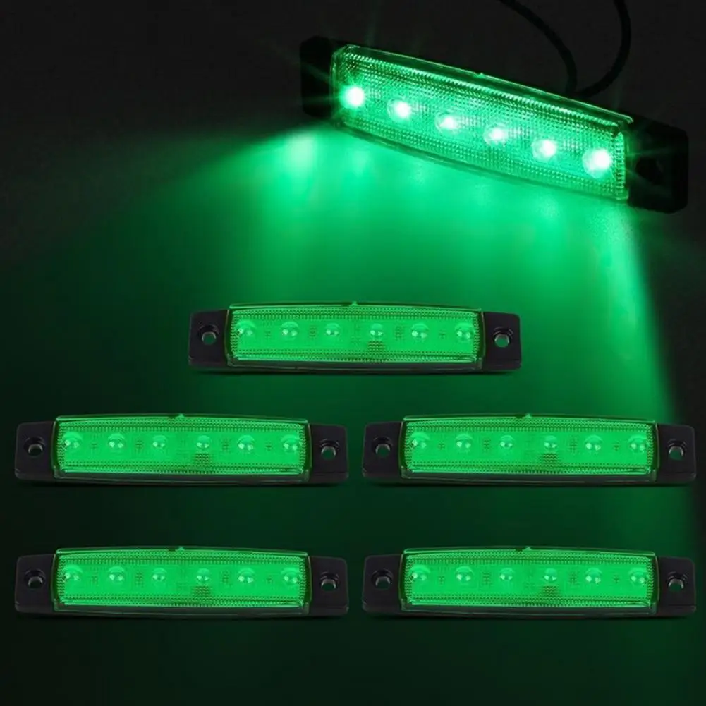 HiMISS Высокая мощность 6 светодиодный 12V боковой индикатор светильник маркер лампа