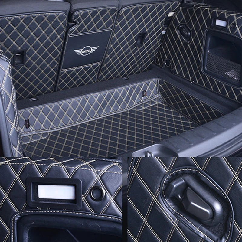 Новый Коврик для багажника из ПВХ черного цвета Mini Cooper R56 F54 F55 F56 F60 (стандартная) |