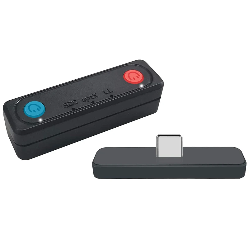 

Адаптер аудиопередатчика Bluetooth 5,0 с USB C и разъемом USB a для переключателя и микрофона PS4 с низкой задержкой APTX