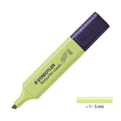 530 shihui green 1 шт. STAEDTLER маркер косой маркер ручка дети граффити пуля журнал маркер ручка для заметок канцелярские принадлежности для студентов - Цвет: 530 shihui green