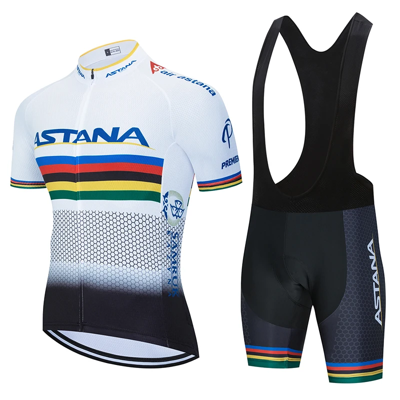 Cycling T-shirt Astera Strava for Breathable Bicycle Uniform Short Sleeve Suit Triathlon Clothing Set Maillot Ropa Cicli | Спорт и