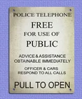 Металлический знак табличка в винтажном ретро стиле полицейский телефонный ящик ТАРДИС Доктор Кто