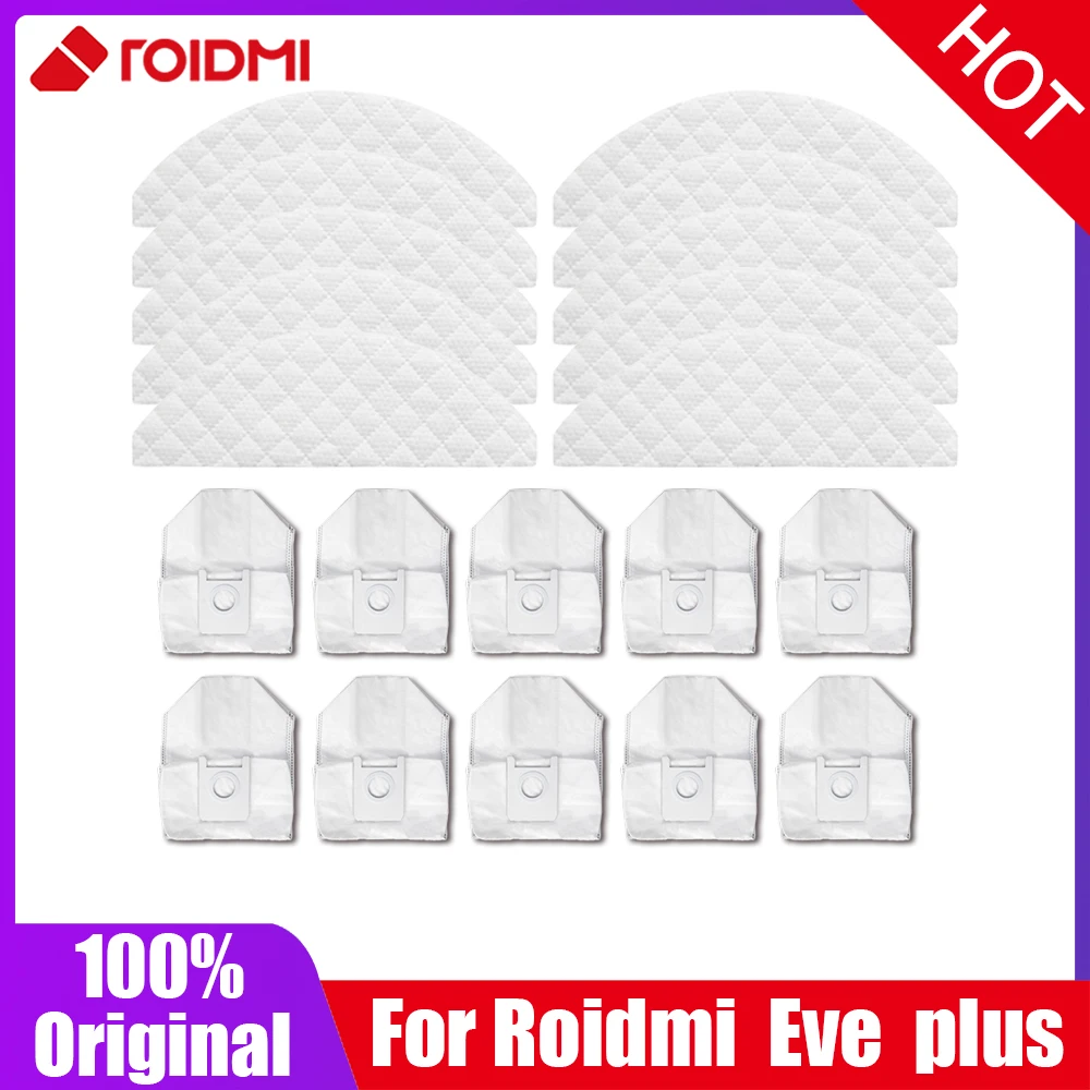 Акция! Оригинальные детали для пылесоса Xiaomi ROIDMI EVE Plus мешок пыли одноразовая
