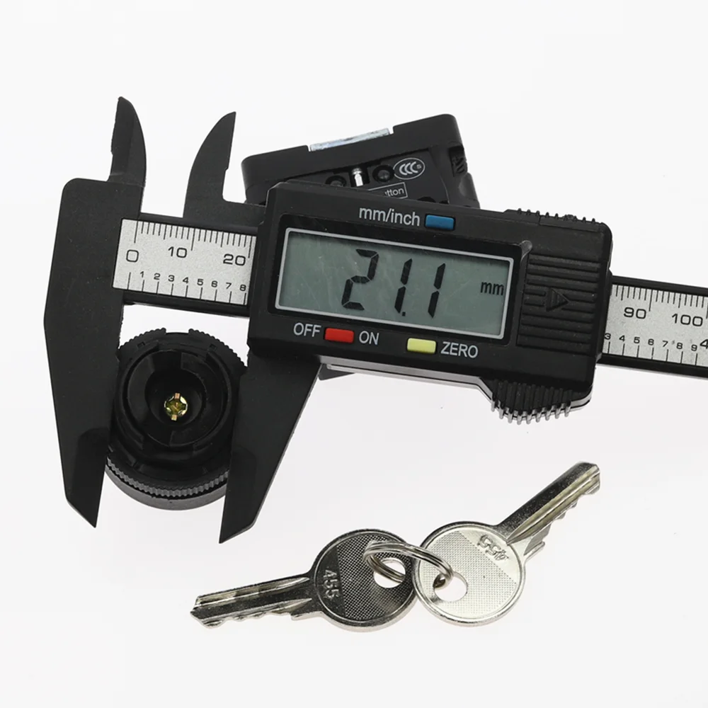 1 шт. переключатель клавиш с замком поворотный ручка переключателя 3 положения № +