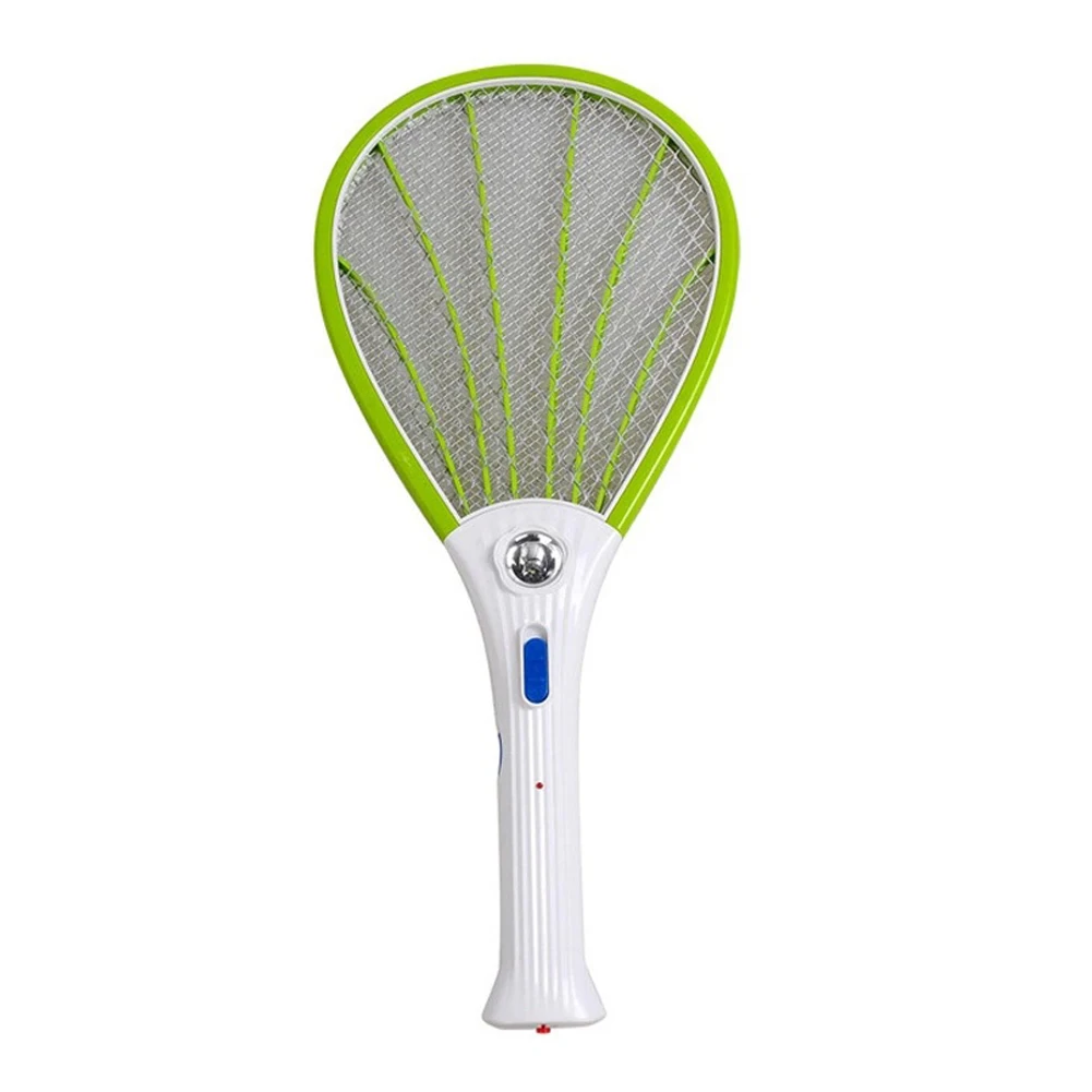 

Durable Rechargeable Portable ABS Garden Shell Type Home Three-layer Outdoor Insect Electric Swatter